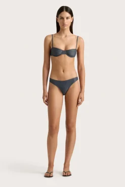 Bebe Bikini Bottom Charred Navy