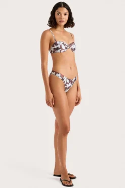 Bebe Bikini Bottom Plumeria