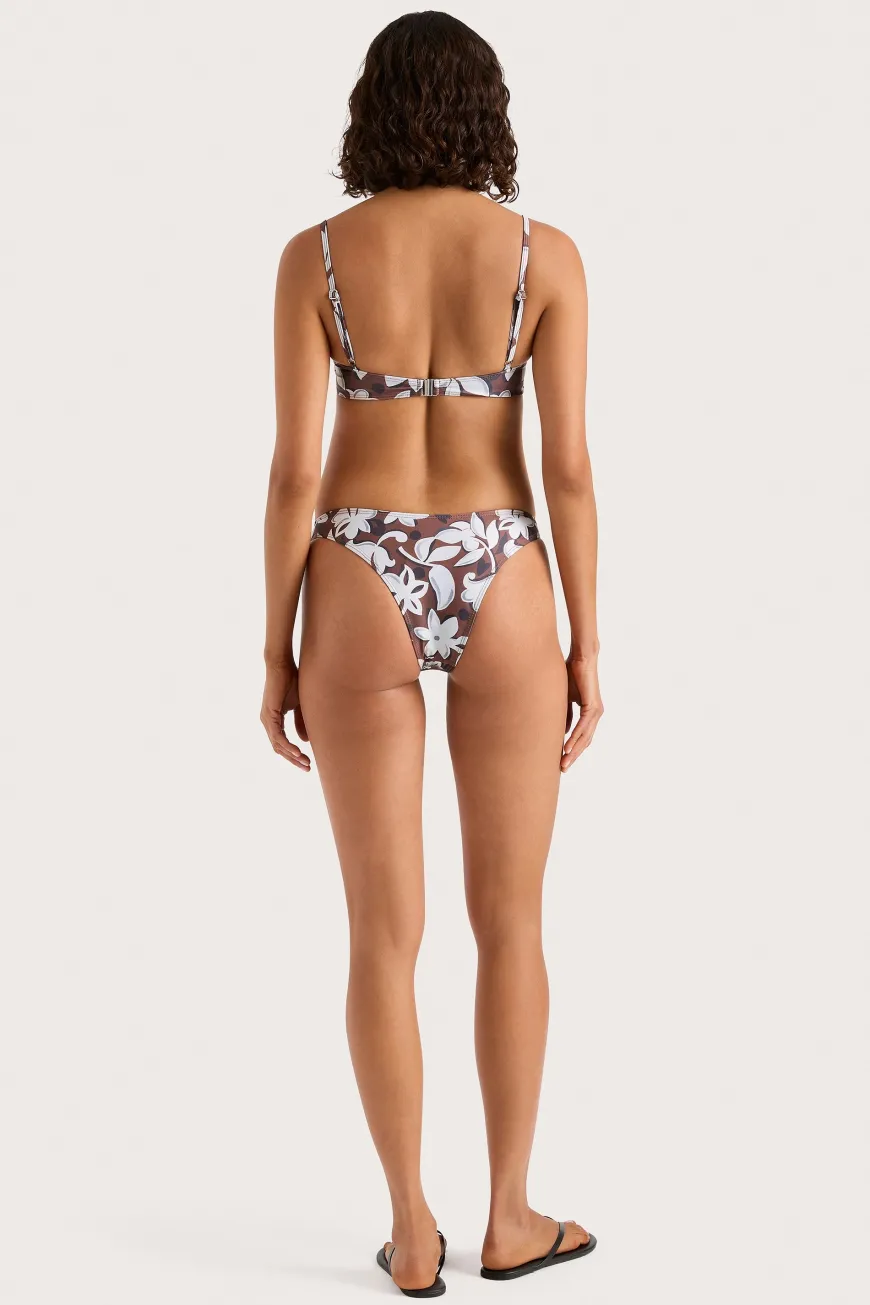 Bebe Bikini Bottom Plumeria