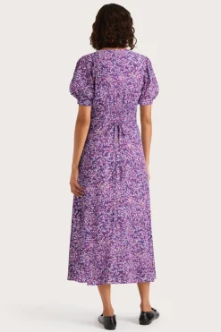 Bellavista Midi Dress Meander Micro Purple