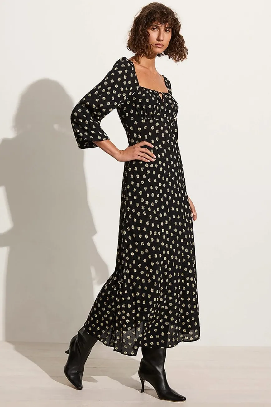 Benedita Midi Dress Las Flores Floral - Final Sale