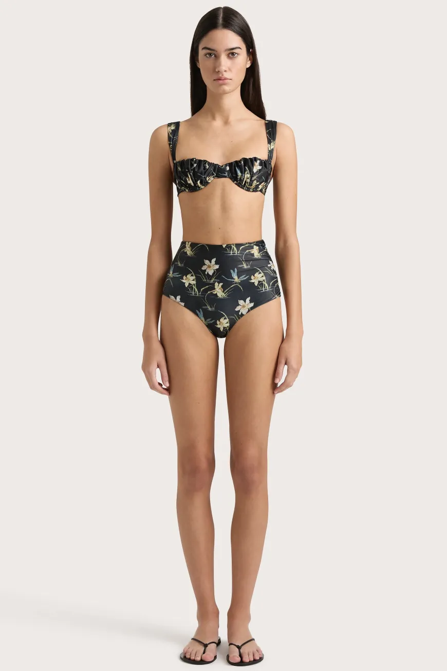 Bianca Bikini Bottom Daffodil Print