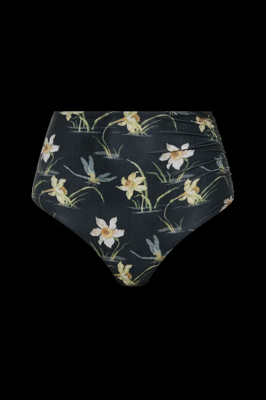 Bianca Bikini Bottom Daffodil Print