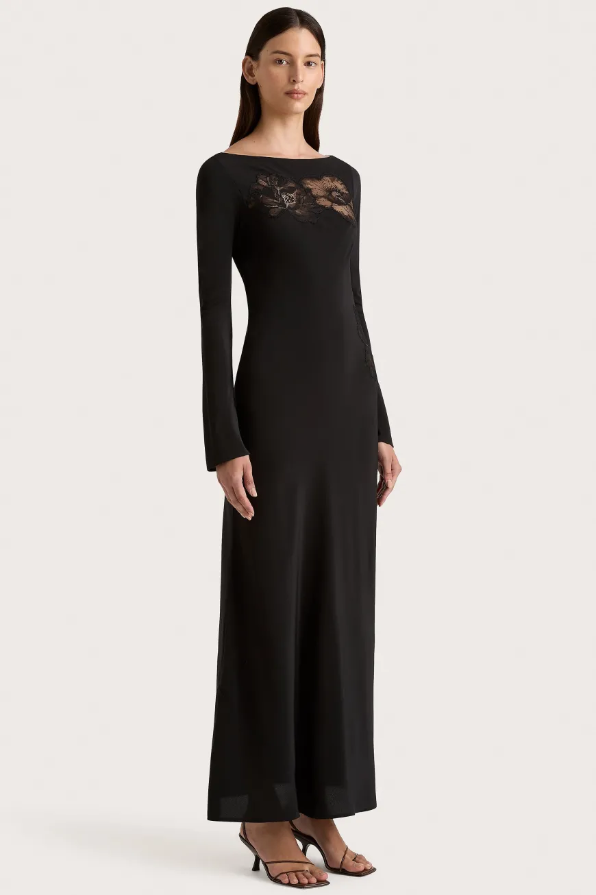 Biarritz Maxi Dress Black