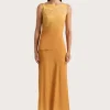 Biarritz Maxi Skirt Terracotta Ombre