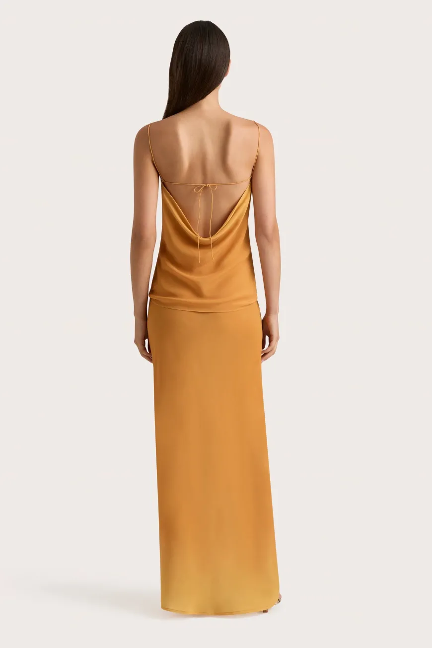 Biarritz Top Terracotta Ombre