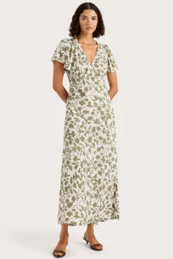 Boda Midi Dress Poplar Sage