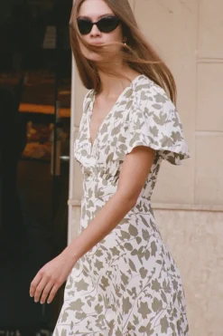 Boda Midi Dress Poplar Sage
