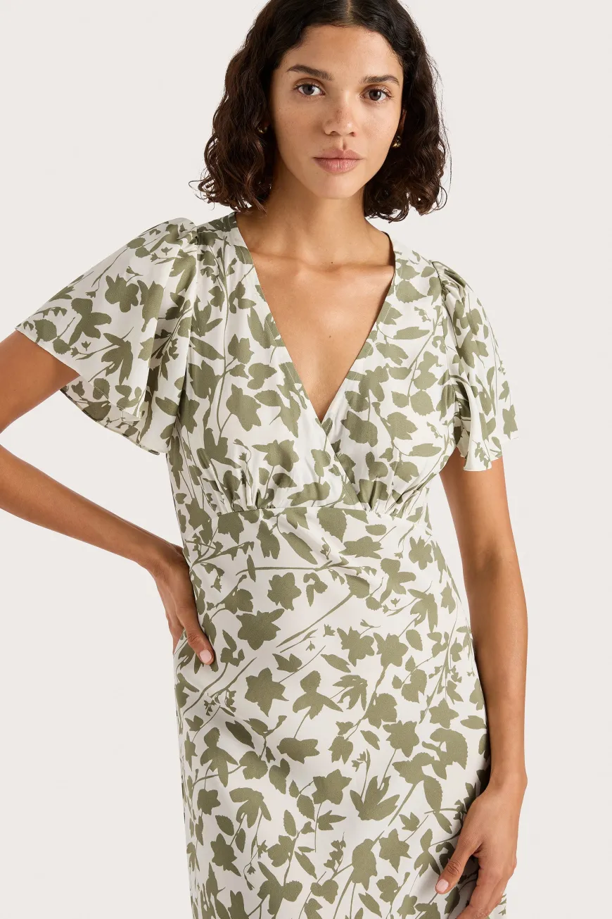 Boda Midi Dress Poplar Sage