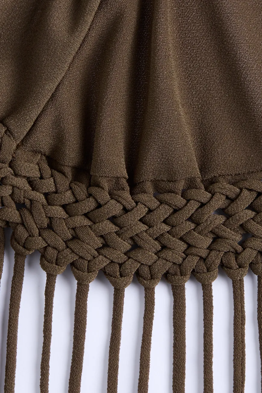Bodil Top Chocolate Brown