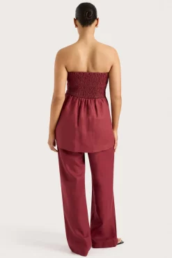Boe Tunic Top Wine