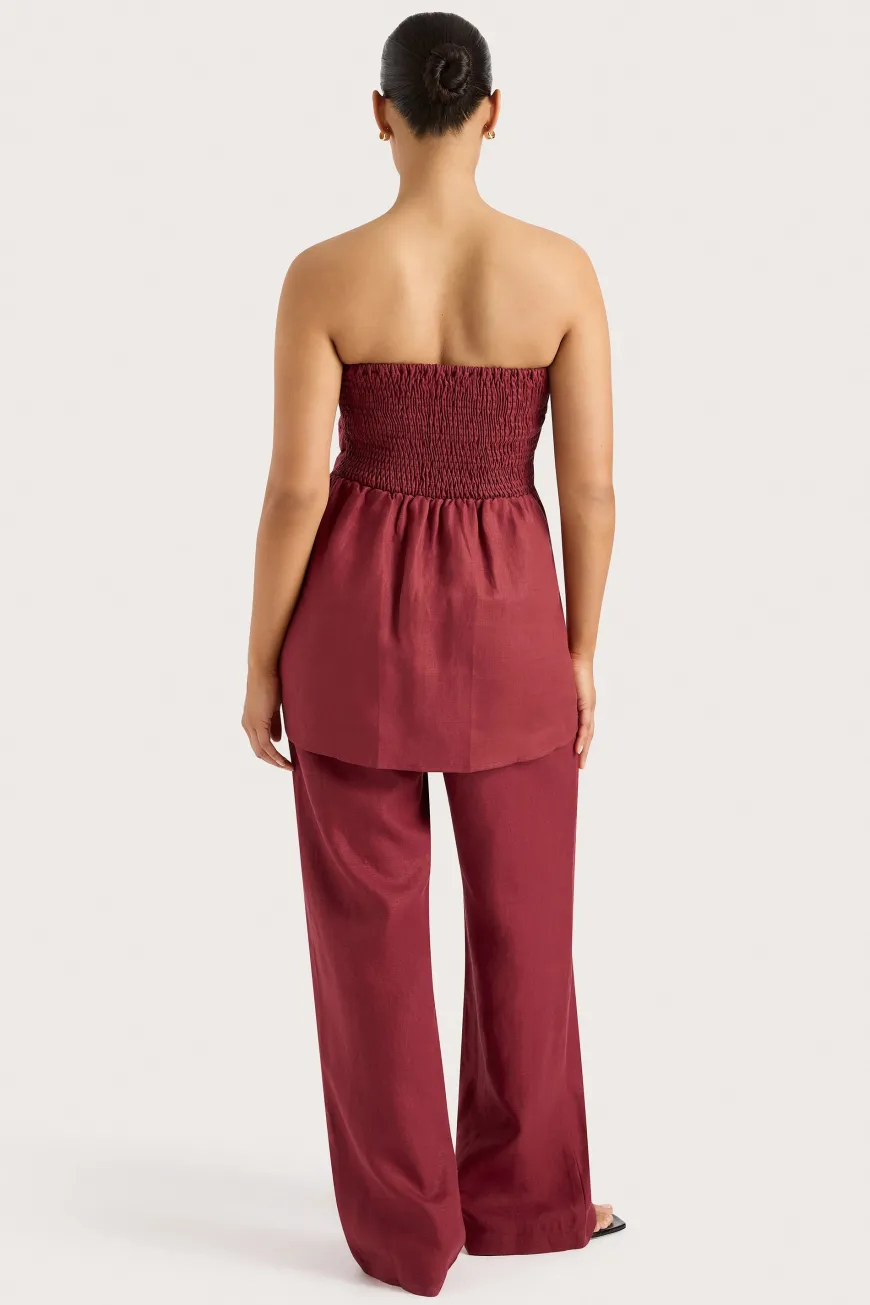 Boe Tunic Top Wine