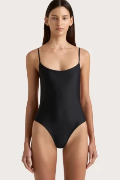 Cabo String One Piece Black