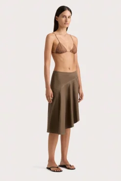 Calais Skirt Walnut