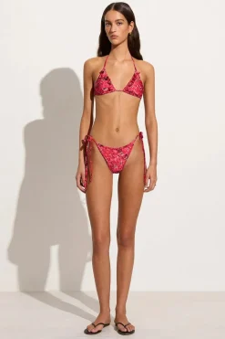 Carmen Bikini Top El Limon Floral Pink - Final Sale