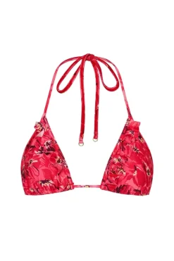 Carmen Bikini Top El Limon Floral Pink - Final Sale