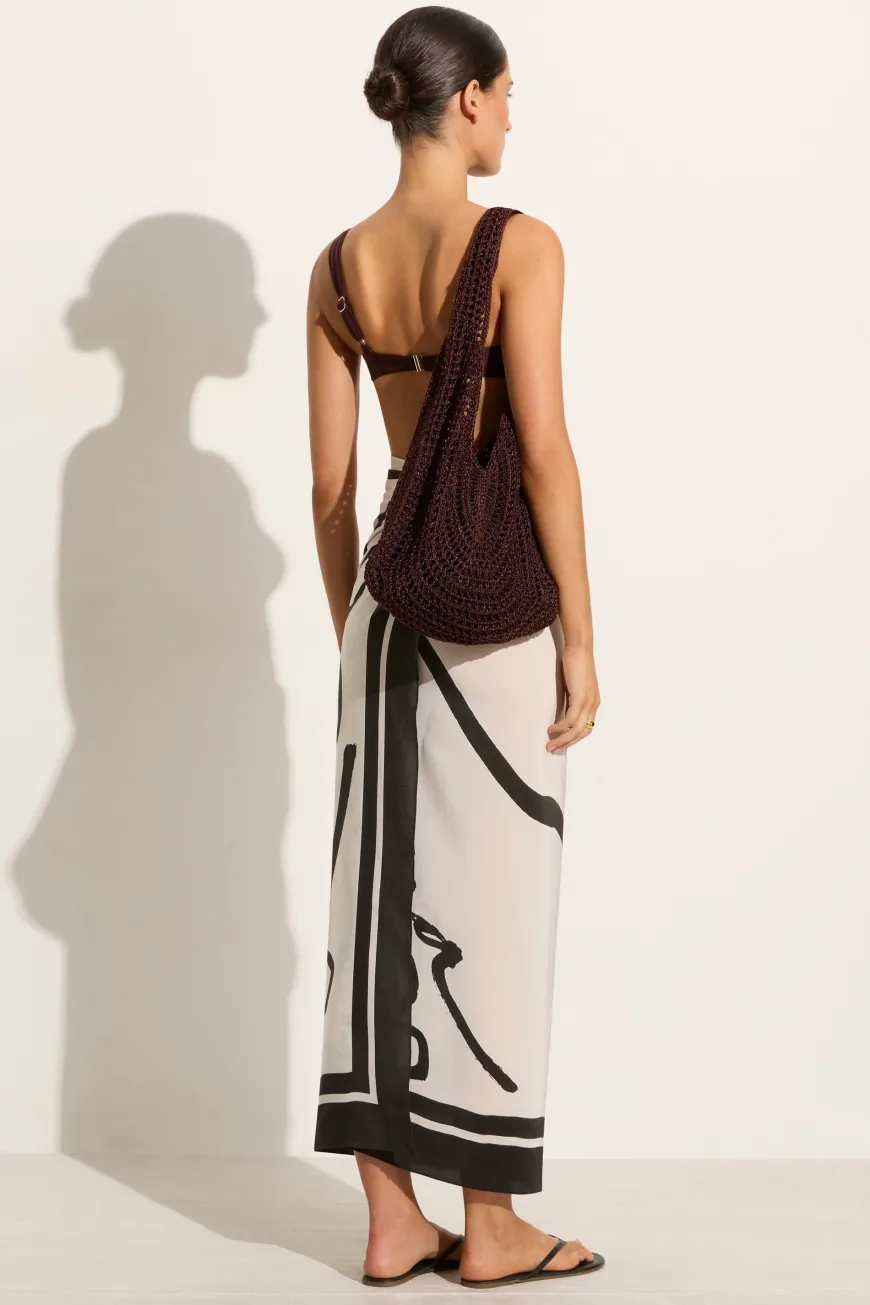 Casali Crochet Bag Cioccolato