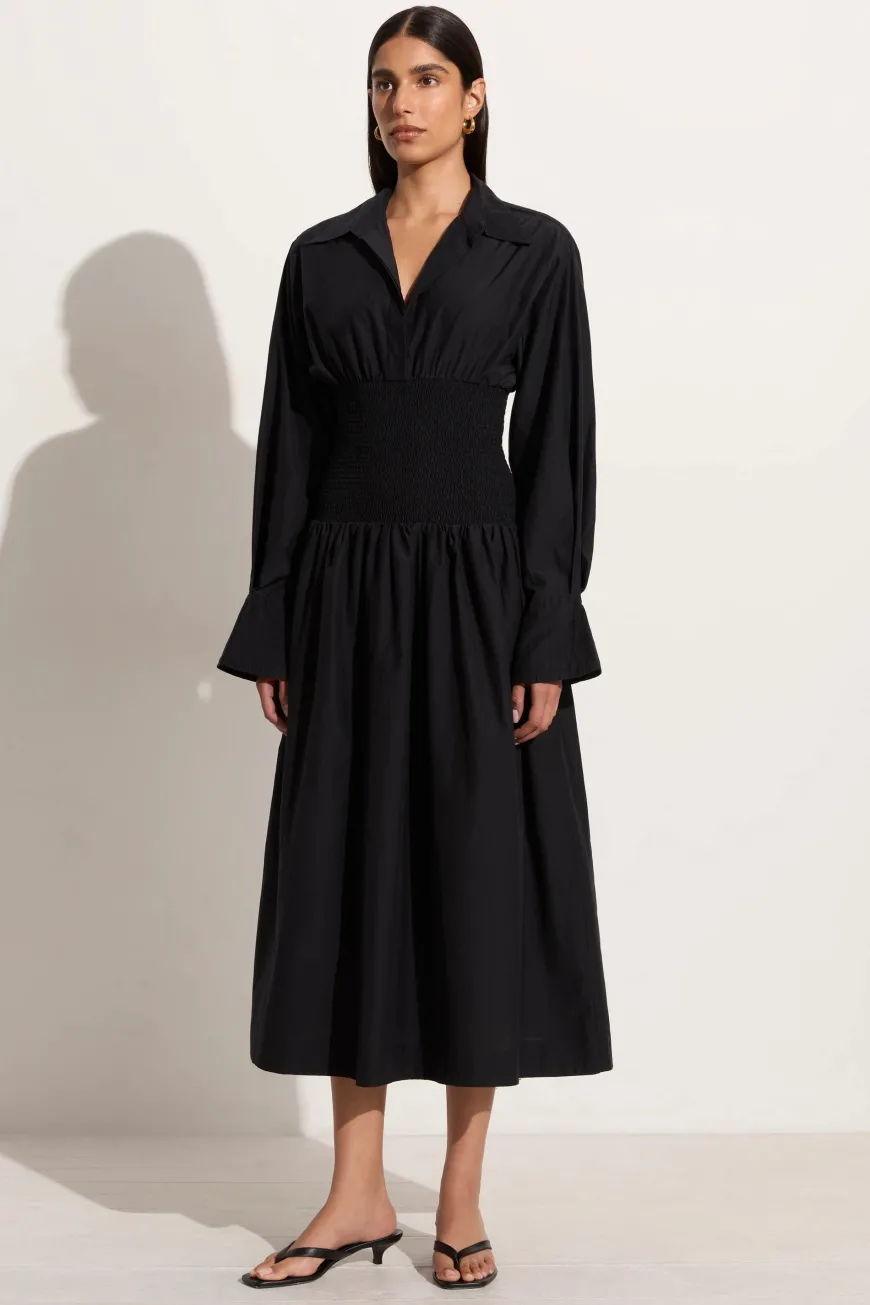 Cervo Midi Dress Black - Final Sale