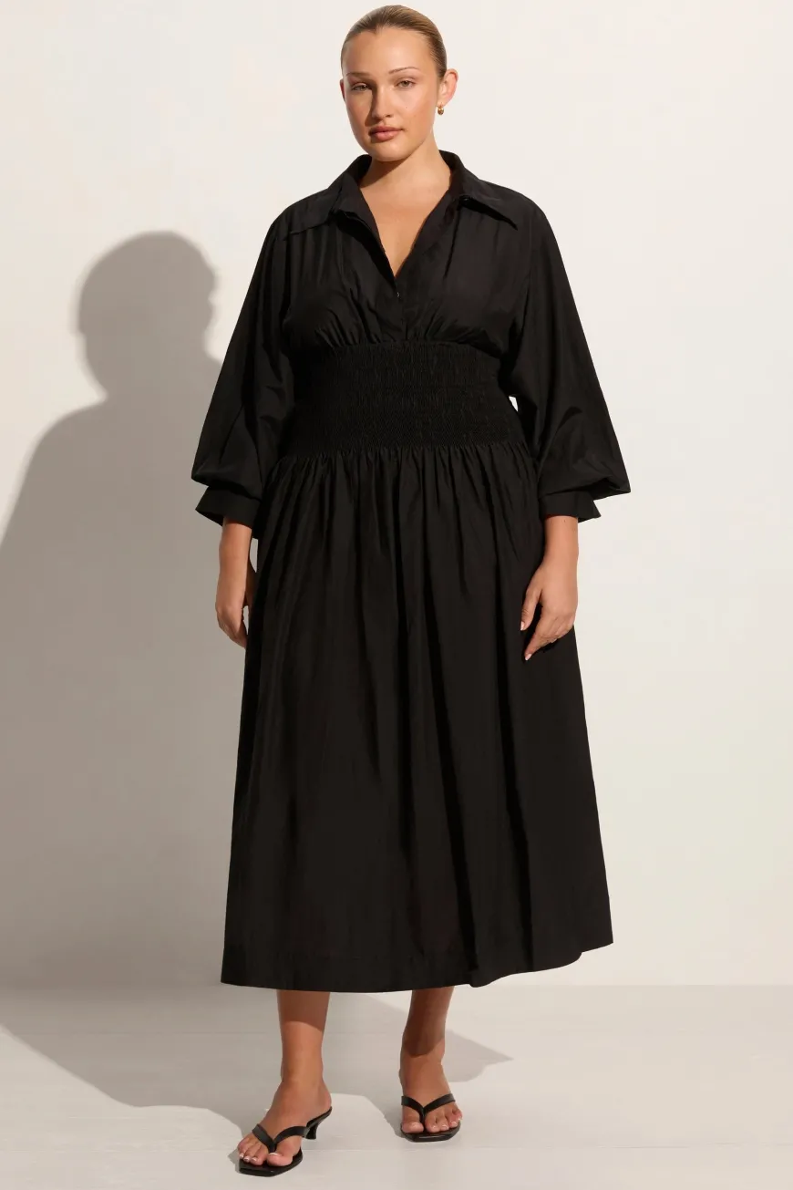 Cervo Midi Dress Black - Final Sale