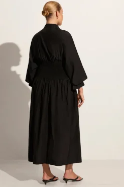 Cervo Midi Dress Black - Final Sale