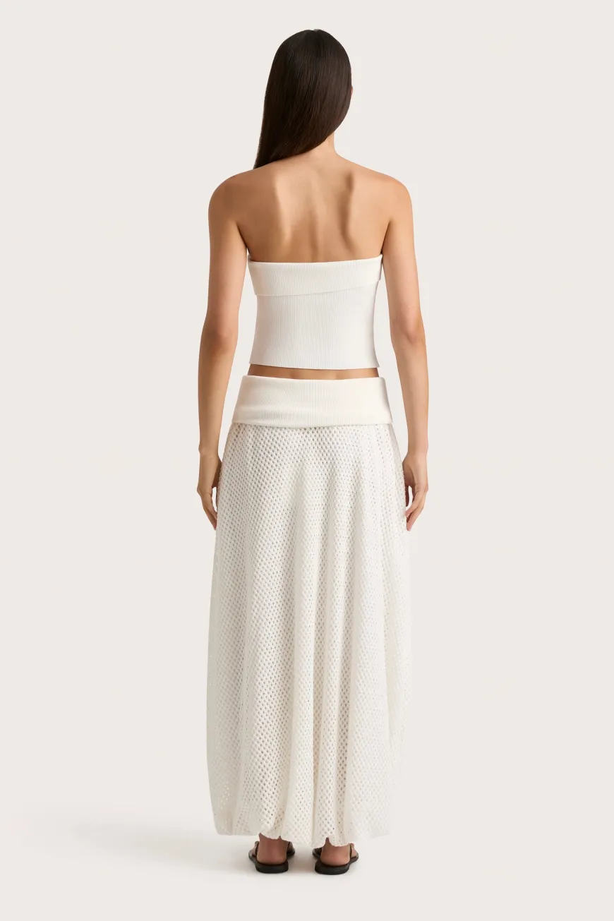 Ciele Maxi Skirt Azalea White