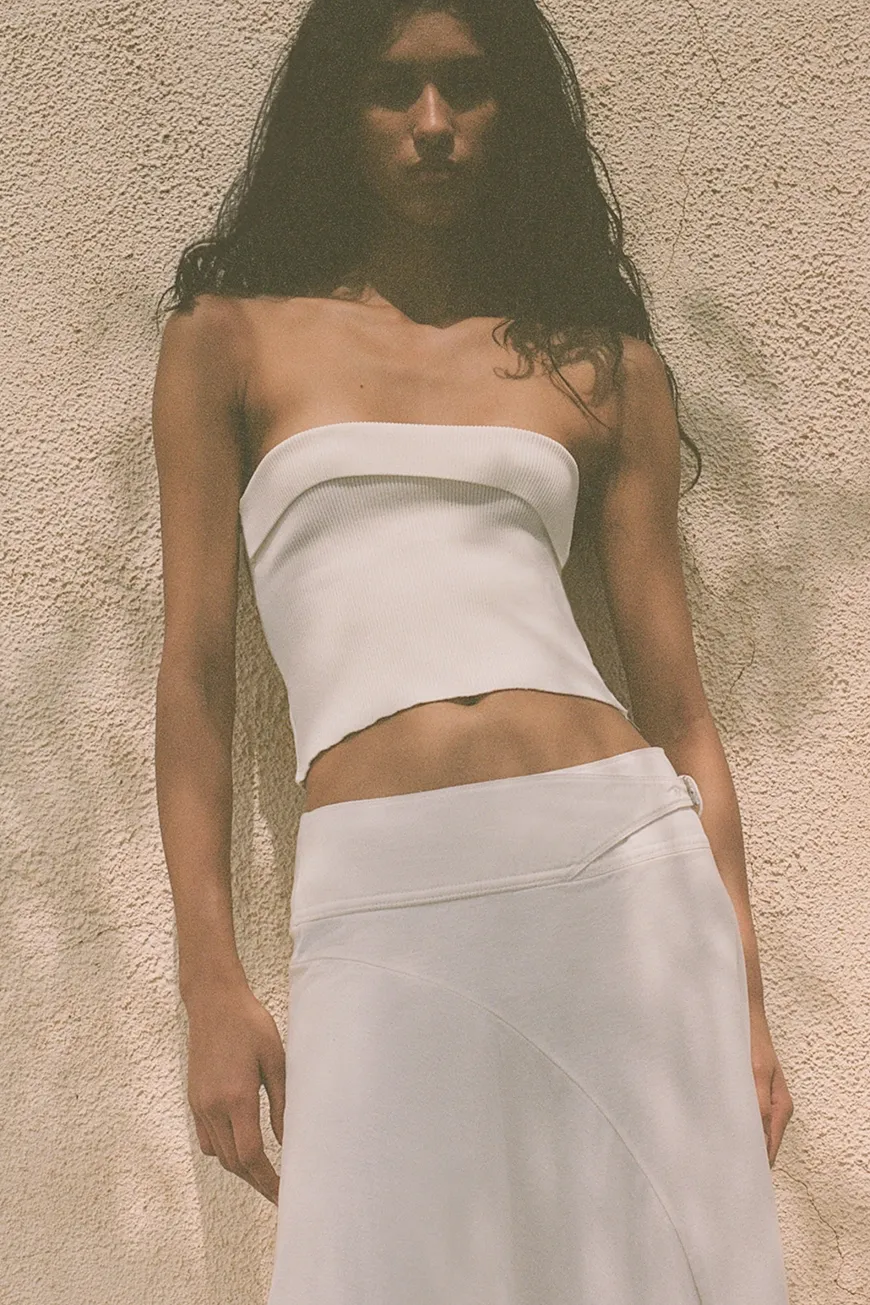 Ciele Top Azalea White