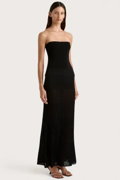 Citara Strapless Top Black