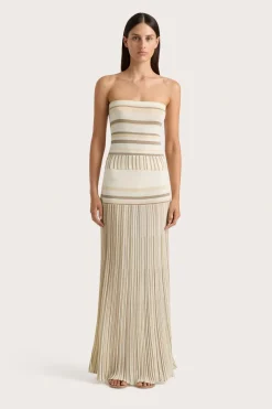 Citara Strapless Top White