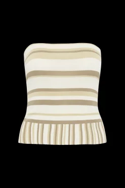 Citara Strapless Top White