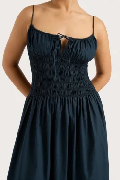 Claude Maxi Dress Navy