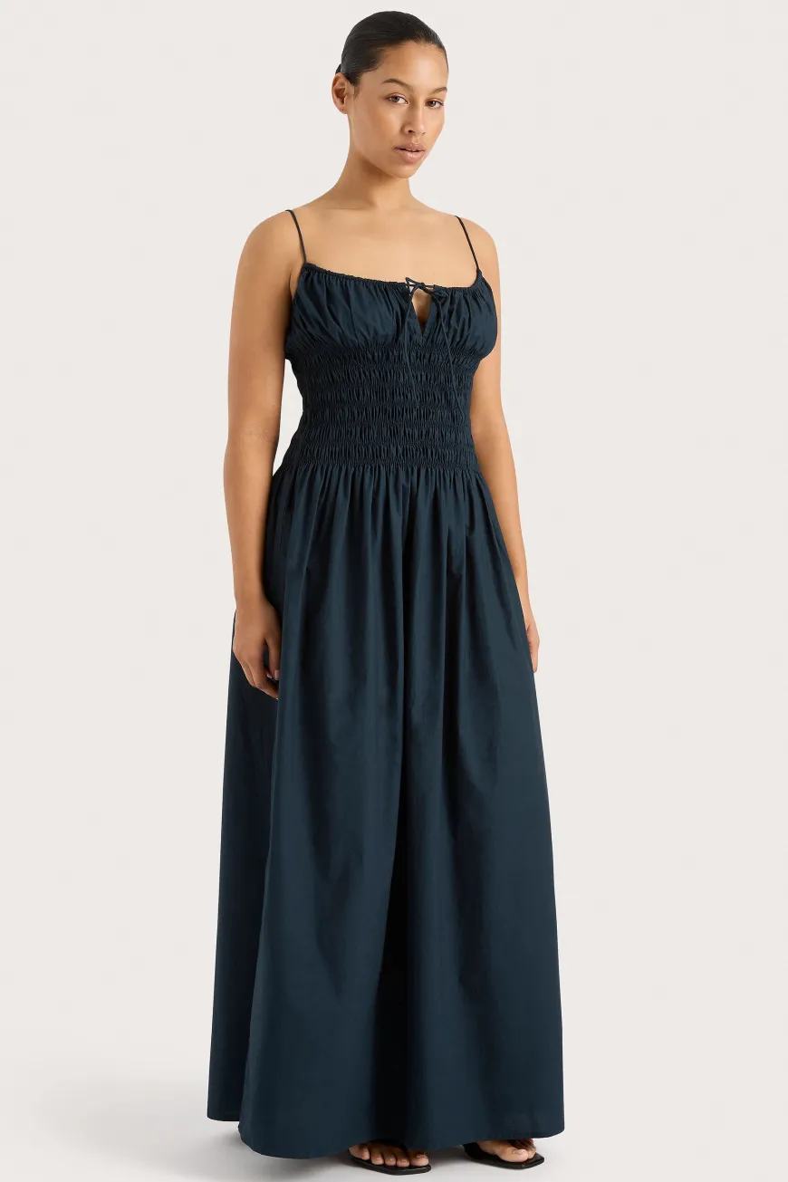 Claude Maxi Dress Navy