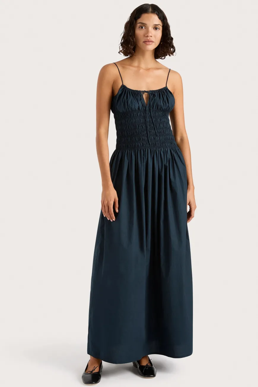 Claude Maxi Dress Navy