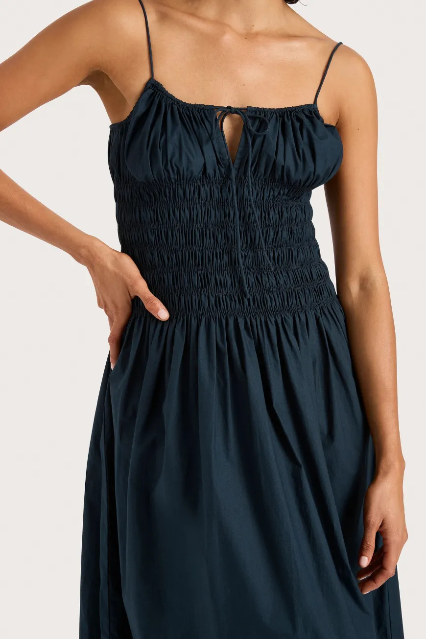 Claude Maxi Dress Navy