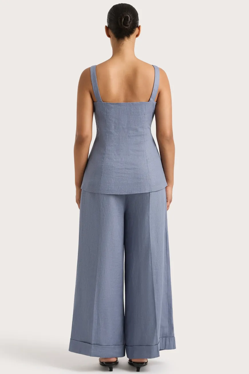 Corbiere Vest Cornflower Blue