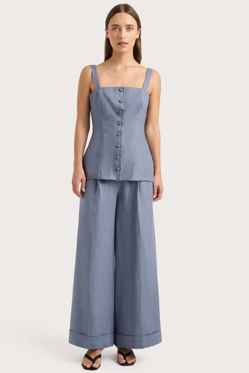Corbiere Vest Cornflower Blue