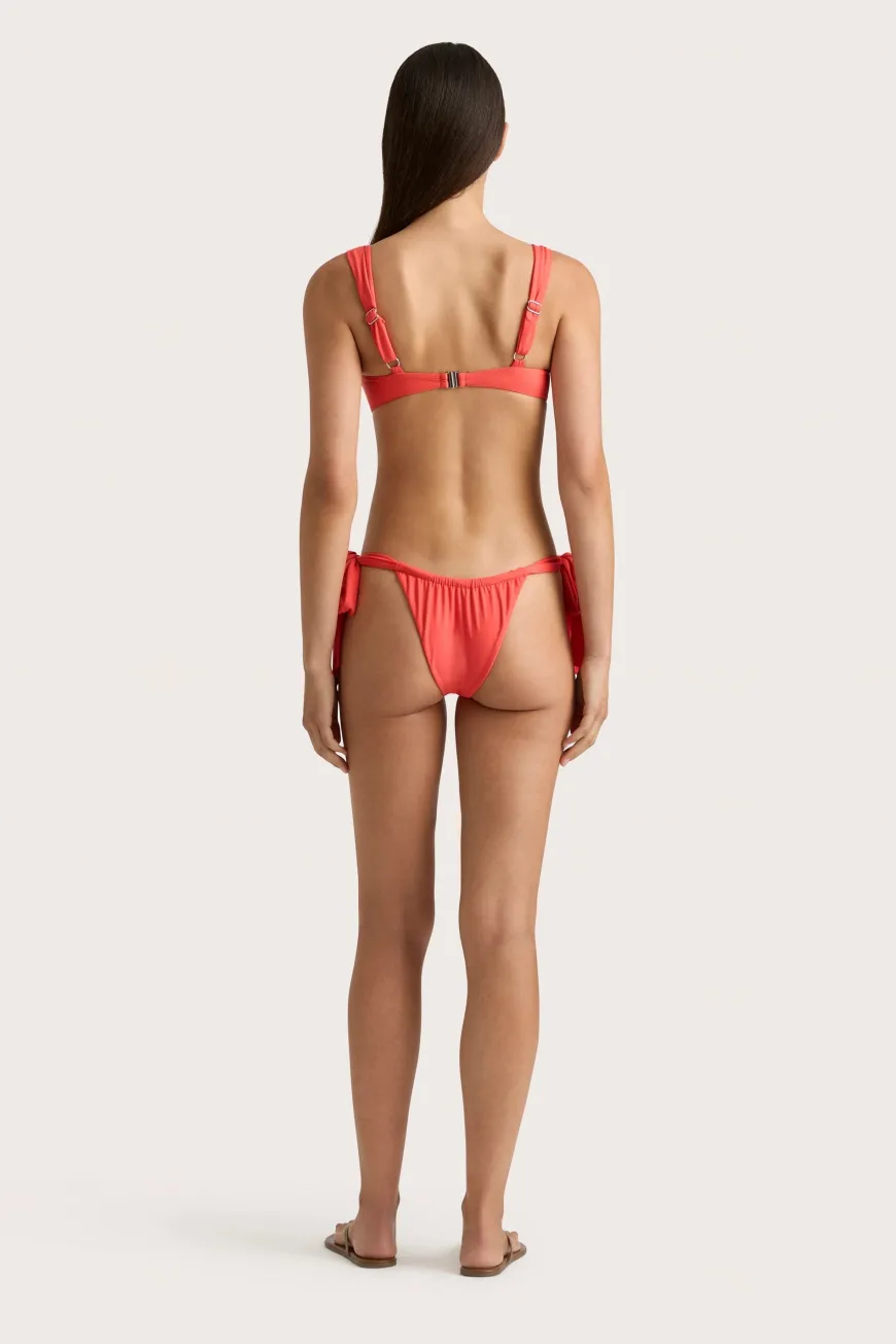 Costa Bikini Bottom Vermillion