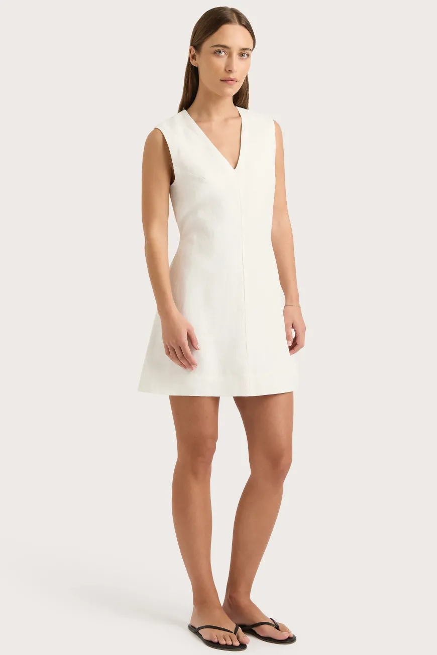 Daiane Mini Dress White