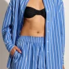 Daija Shirt Adia Stripe Ocean Blue