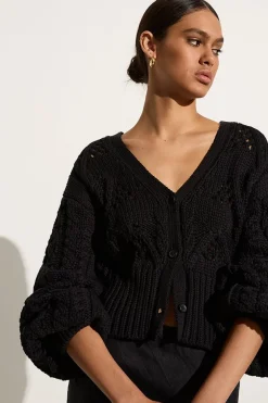 Dayana Cardigan Black - Final Sale