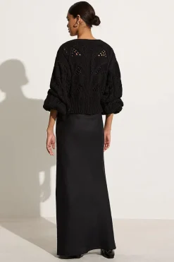 Dayana Cardigan Black - Final Sale