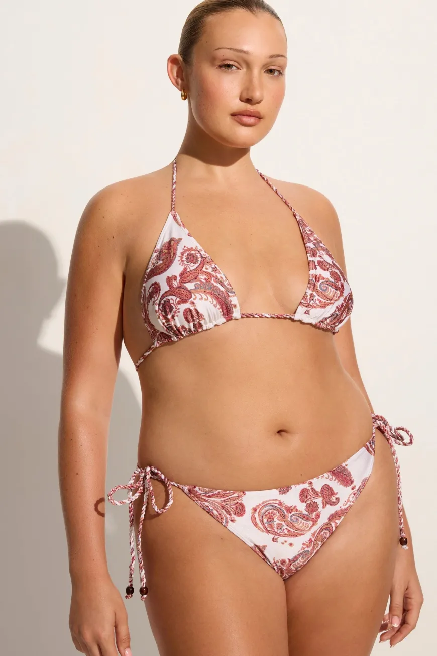 Delle Bikini Top Alessia Paisley - Final Sale