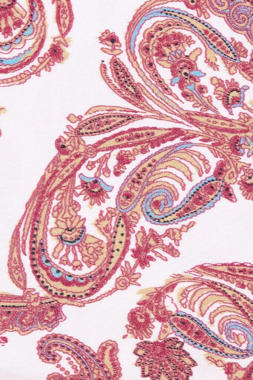 Delle Bikini Top Alessia Paisley - Final Sale