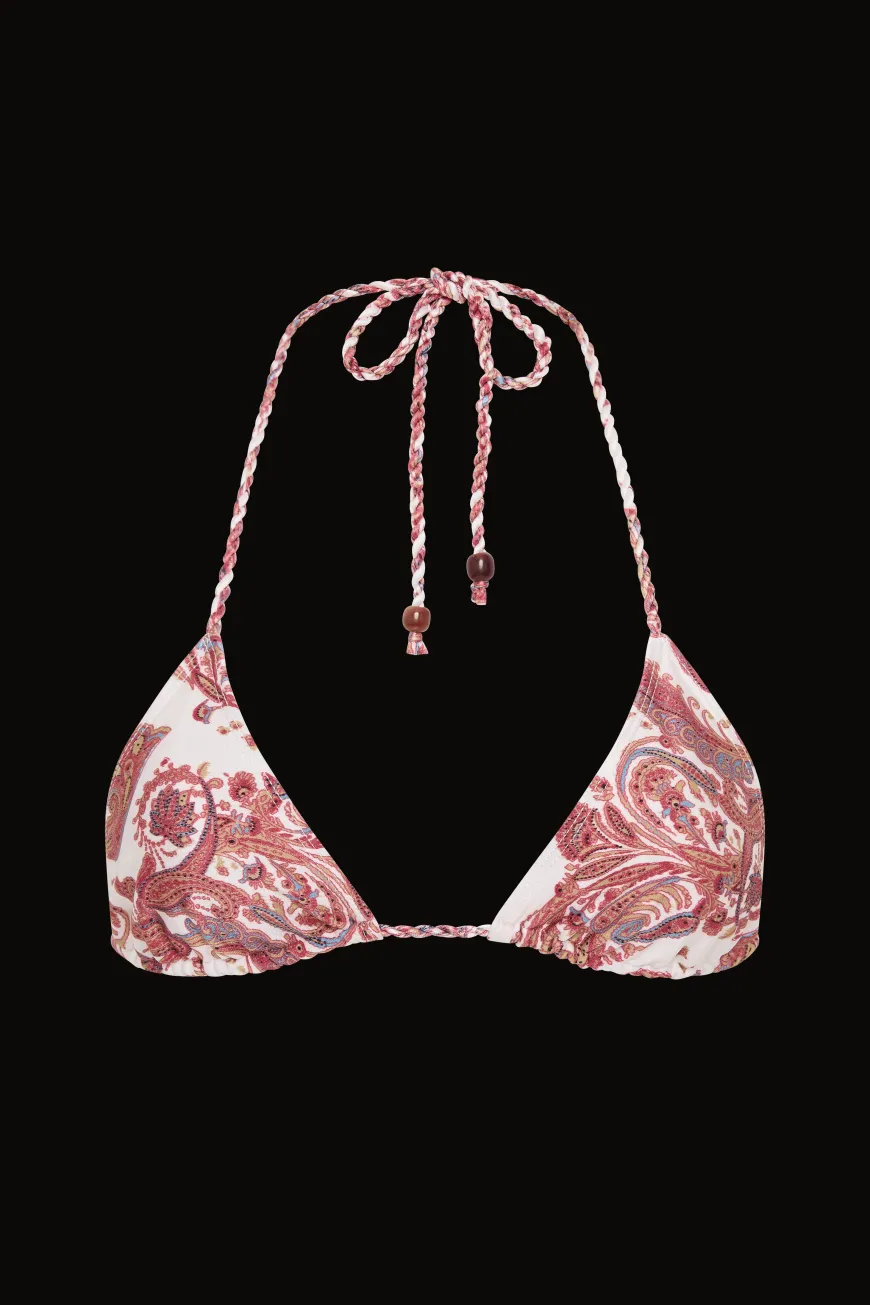 Delle Bikini Top Alessia Paisley - Final Sale