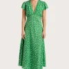 Doiret Midi Dress Green