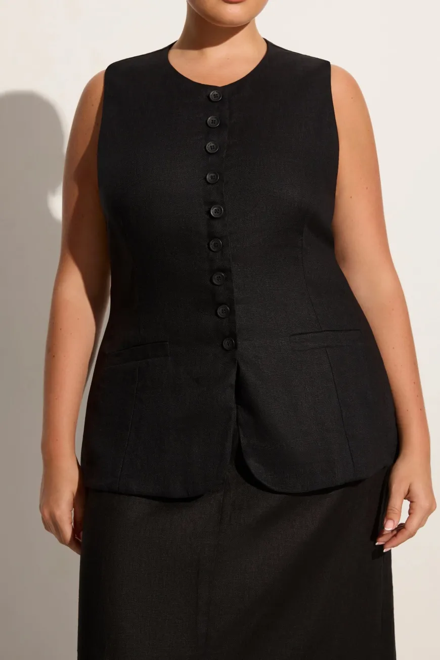 Domenico Vest Black