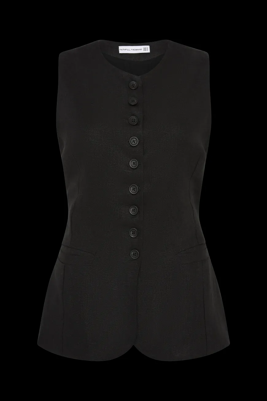 Domenico Vest Black