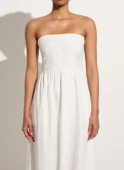 Dominquez Midi Dress White