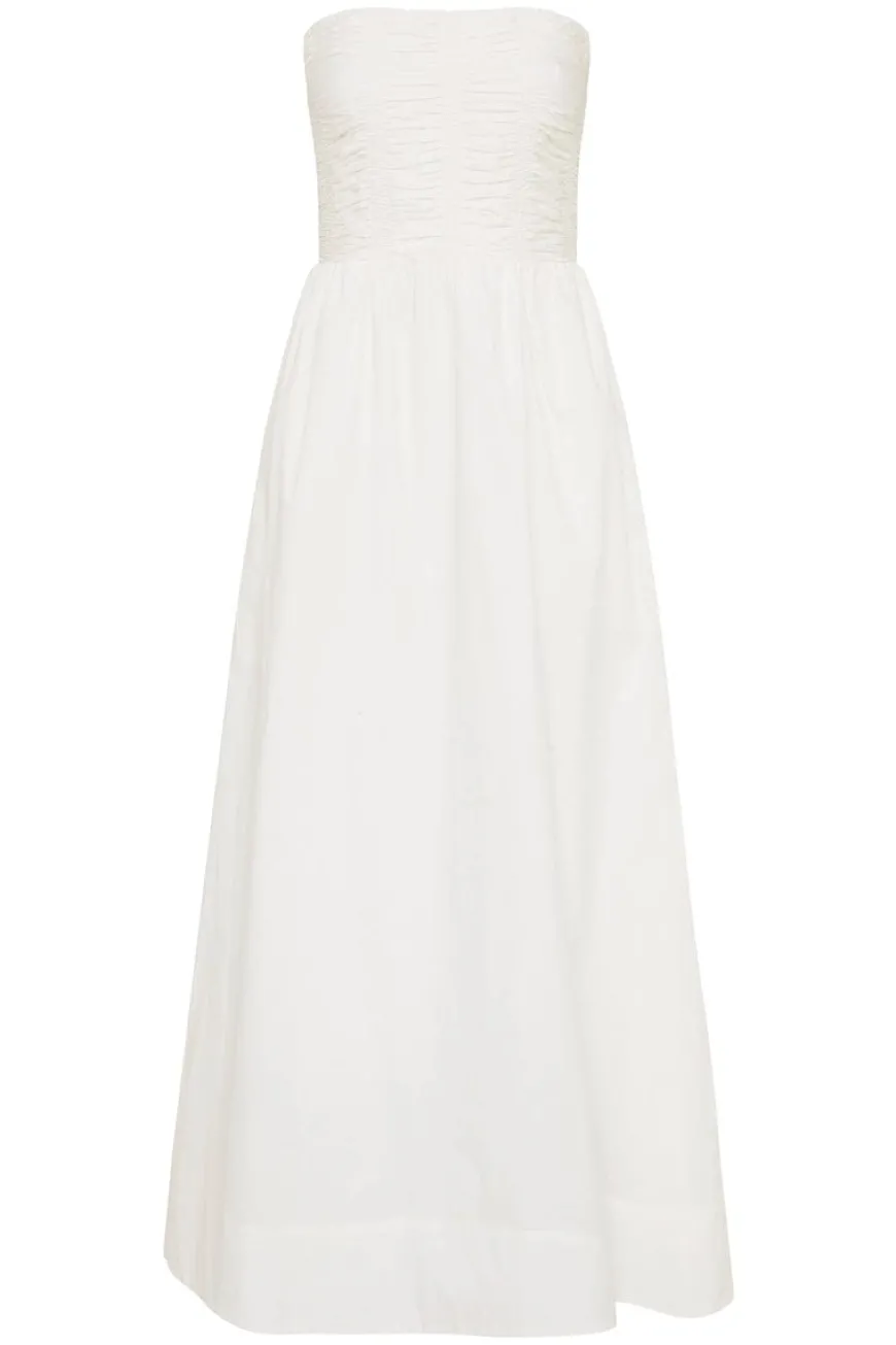Dominquez Midi Dress White