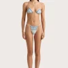 Elea Bikini Top Futura Stripe Sky Blue
