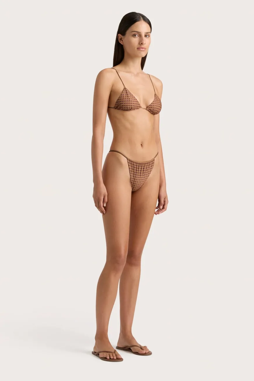 Elea Bikini Top Oliander Cocoa
